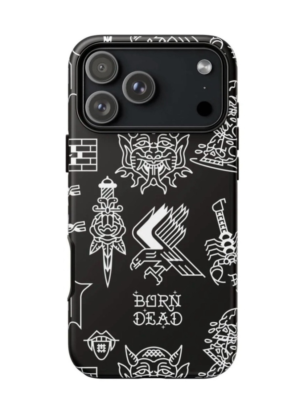 Born dead iPhone 16 pro max case